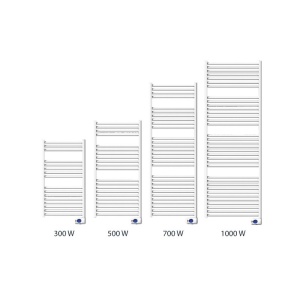 Calorifer (radiator) electric din aluminiu, scarita Fondital eCool ED, 528/1143 mm, 500 W - Img 3