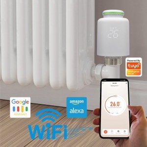 Cap termostatic KOPH pentru radiatoare, M30 x 1.5, adaptabil, Smart Wi-Fi - Img 4