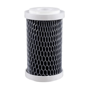 Cartus filtrare apa Titan 5, carbune activ, pentru carcase filtrare, filtrare microparticule/mirosuri urate/clor/substante organice/pesticide/insecticide, imbunatatirea gustului si mirosului, 5 microni