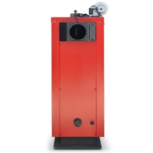 Centrala/Cazan pe lemn/carbune Termax Grizzly 40 kW cu ventilator si automatizare, 250 m², Ø cos fum 220 mm, volum manta apa 135 litri, grosime focar 6 mm, randament 86%, 1780 x 1200 x 560 mm - Img 5