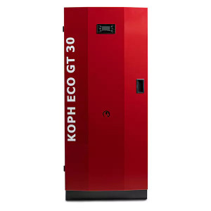 Centrala termica cu peleti KOPH GT 30 kW, buncar peleti 50 kg, pompa recirculare si vas expansiune incorporate