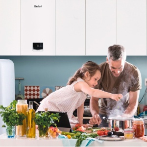 Centrala termica pe gaz in condensare Vaillant ecoTEC Intro VUW 24/28 AS/2-1, 24 kW, IPX5, Incalzire si ACM, Kit evacuare inclus - Img 2