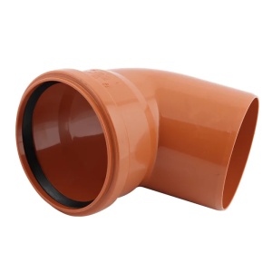 Cot PVC, cu inel, Ø 200 mm, unghi 67° - Img 2