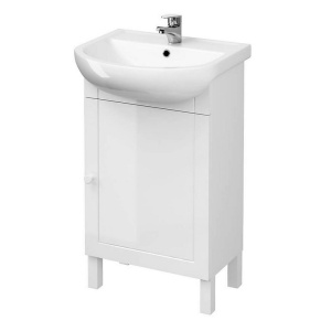 Dulap cu lavoar Arteco New, 50, S801-184-DSM, alb