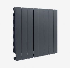 Element FONDITAL Blitz Super B4 din aluminiu 600 mm, putere termica W/elem. (ΔT 50) - 143.5 W, Slate Grey