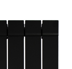 Element FONDITAL Garda S/90 din aluminiu 1400 mm, Black Coffee - Img 3