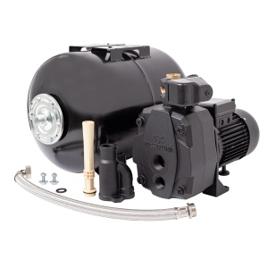 Hidrofor cu pompa de mare adancime Wasserkonig, putere 1500 W, debit 2880 l/h, inaltime refulare 68 m, aspiratie 40 m, vas de expansiune 50 litri, FA684850