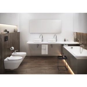 Lavoar baie Crea, 38 cm, montaj pe blat, K114-020, alb - Img 3