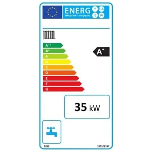 Pachet Centrala/Cazan pe lemn Termax 35 kW, cu ardere standard, volum manta apa 105 litri, Grup Siguranta, Pompa Recirculare - Img 2