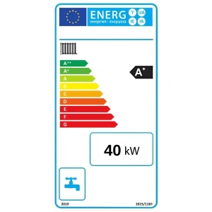 Pachet Centrala/Cazan pe lemn Termax 40 kW, cu ardere standard, volum manta apa 120 litri, Calorifere, Boiler termoelectric, Pompe recirculare, Vas expansiune - Img 2