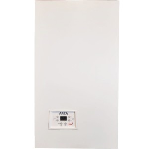 Pachet centrala termica pe gaz conventionala Arca Pixel 25F, 25 kW conventionala, tiraj fortat, incalzire si ACM + Kit armaturi + Kit de evacuare inclus