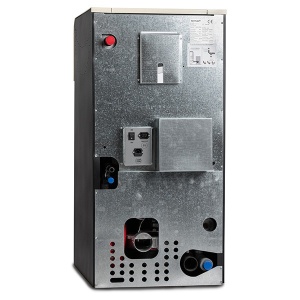 Termosemineu cu peleti Termax Kamin ECO 25 kW, pompa de reciculare si vas expansiune inclus