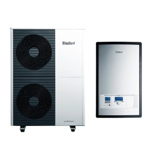 Pachet pompa de caldura aer-apa Vaillant split 12 kW + Boiler stativ 250 litri cu o serpentina + Pompe recirculare KOPH + Vas expansiune 35 litri + Vas expansiune sanitar 33 litri + Automatizari - Img 2