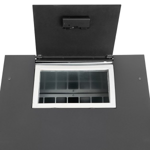 Pachet Smart Control - Termosemineu pe peleti Termax Kamin PM 15 kW, 120 mp, volum apa 30 litri, diametru cos fum ⌀80 mm, vas expansiune si pompa recirculare incluse + Termostat inteligent KOPH I302 WiFi + Aspirator cenusa 1000W + Stabilizator tensiune