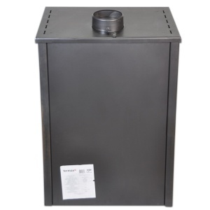 Pachet soba pe lemn Termax Haiduc, 7.02 kW, randament 85.74%, 45 m², Rosu, set accesorii, aspirator cenusa si suport lemne foc metalic Termax XL - Img 7