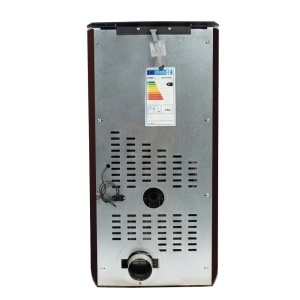 Pachet soba pe peleti KOPH PD 10 kW, cu aer cald, buncar peleti 12 kg, 60 mp, Negru - Img 6