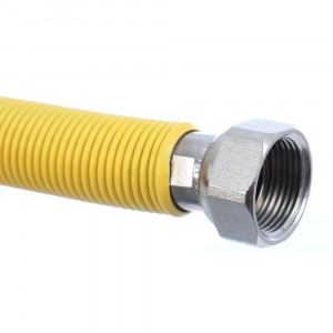 Racord extensibil gaz din inox Everline, 3/4 FI-FE, 30 - 60 cm