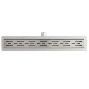Rigola din otel inoxidabil Clasic VEN-S607A, 600 x 70 mm, membrana hidroizolanta, evacuare orizontala: Ø 40mm, Everpro - Img 2
