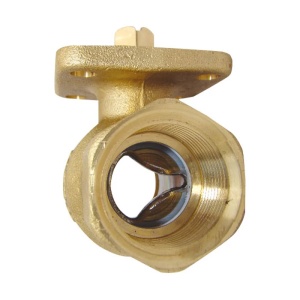 Robinet cu sfera 2 cai, cu actionare electrica HERZ, alama, D 25 mm x 1", 1211713