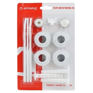 Set accesorii montaj calorifere din aluminiu, 13 piese