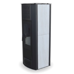 Soba pe lemn Termax Belissima, 9.47 kW, randament 84.32%, 60 m², Antracit - Img 4