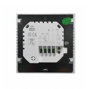 Termostat inteligent KOPH i210 incastrabil pentru incalzirea in pardoseala, senzor sapa inclus, WiFi, Control prin internet, Tuya Smart/Smart Life, 86 x 86 x 26 mm, Alb - Img 3
