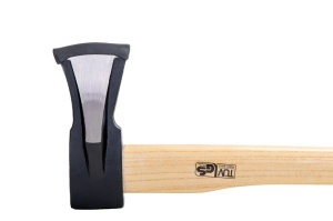 Topor pentru despicat Wolfson, model japonez, 800mm, cu maner din lemn - Img 3