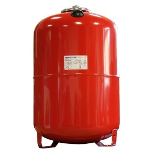Vas expansiune 50 litri Aquasystem pentru instalatii de incalzire, 8 bar, 3/4", Rosu