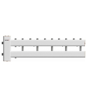 Ansamblu distribuitor + Butelie de egalizare 1 1/4" - 1", 5+1 cai, iesiri sus, Termax KSH52G125.200