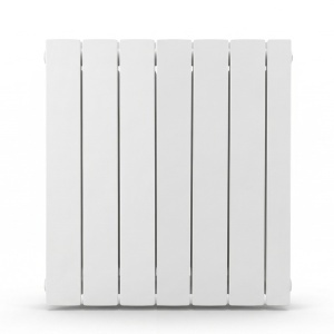 Calorifer (radiator) electric din aluminiu, Fondital eBlitz Soft, 555/577 mm, 6 elementi, 1000 W - Img 2