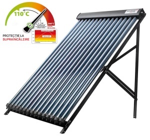 Colector solar cu 24 tuburi vidate echipate cu heat-pipe, protectie la supraincalzire, Termax Solar