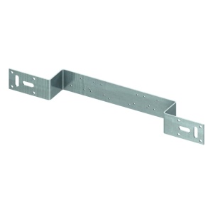 Consola dubla TECEflex pentru cot perete, otel galvanizat, 720528