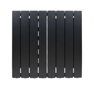 Element FONDITAL Blitz Super B4 din aluminiu 600 mm, putere termica W/elem. (ΔT 50) - 143.5 W, Black Coffee - Img 3