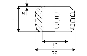 Inel cu opritor rosu ⌀16 mm, Uponor - Img 2