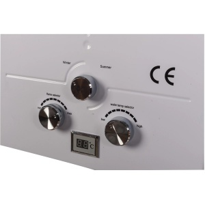 Instant GPL CALORE TF11 cu tiraj fortat pentru apa calda menajera, 20 kW, debit 10 l/min, kit de evacuare inclus