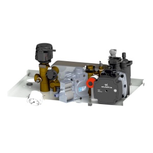 Pachet apartament cu 3 camere, centrala termica pe gaz in condensare 25 kW, Motan Condens Plus 100 25 C38GC25V1XP4, +2 ani Extra Garantie, Calorifere, Termostat Wireless, Set robineti tur/retur, Kit evacuare inclus si Kit complet armaturi montaj - Img 6