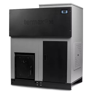 Pachet centrala cu peleti Termax ECO GRI 70 kW, vas expansiune 80 litri, pompe de recirculare, grup de siguranta Herz
