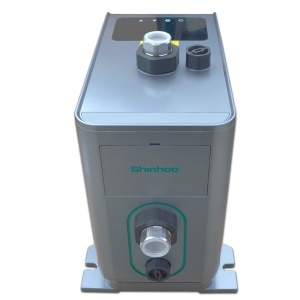 Pachet pompa de ridicare a presiunii SHINHOO PFM03-30EC Pro, debit maxim 5.5 m³/h, inaltime maxima 45 m, IP44, 600 W, 5000 rpm, Filtru decantor bumbac - Img 4