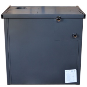 Pachet Termosoba pe lemn Termax Culina, 12.05 kW, evacuare pe dreapta, cuptor integrat, randament 85.29%, 80 m², Calorifere, Pompe Recirculare, Grup siguranta, Vas expansiune, Robineti tur/retur, Aspirator cenusa, Boiler termoelectric Tesy 80 litri - Img 5