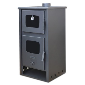 Pachet termosoba pe lemn Termax Robot Special, 24.43 kW, cuptor integrat, randament 85.10%, 155 m² + Calorifere si Robineti Tur/Retur + Pompa recirculare + Vas expansiune - Img 6