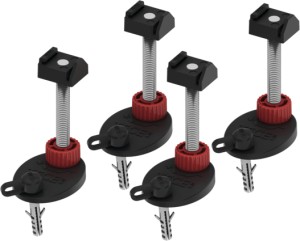Picioruse de montaj TECEdrainline 94 - 142 mm pentru sifon de scurgere plat si standard, 660003