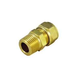 Racord alama compresie cupru Ø22 x 3/4 FE, Tiemme