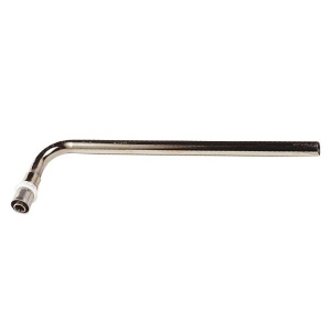 Tija cu cot pentru calorifere Herz P711690, inox, L = 200 mm