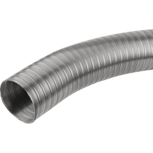 Tub flexibil inox cos fum, diametru interior 180 mm, simplu perete, neizolat - Img 2