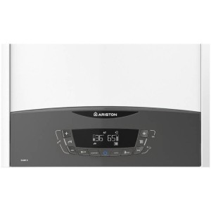Centrala termica in condensare Ariston Clas One 24 kW, Modul Wi-Fi integrat, Schimbator de caldura XtraTechTM din otel inoxidabil, Clasa A, Functia Confort, Termostat RF Siemens + Kit de evacuare inclus