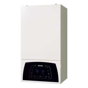 Centrala termica pe gaz in condensare Motan Condens Plus 100 C38GC25V1, 25 kW, incalzire si ACM, raport de modulare 1:10, grup hidraulic din bronz, Filtru antimagnetita, Kit evacuare inclus - Img 5