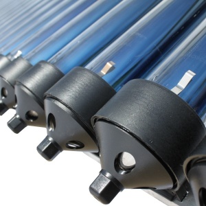 Colector solar cu 30 tuburi vidate echipate cu heat-pipe, Panosol - Img 2