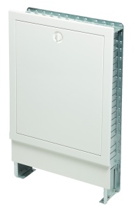 Cutie distribuitor TECEfloor SLQ VS-UP 575, otel galvanizat, montaj incastrat, 725 x 705 - 775 x 110 - 150 mm, 77351003