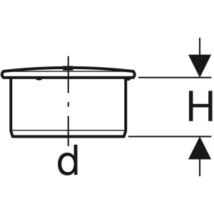 Dop Geberit Ø 110 mm - Img 3
