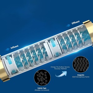 Filtru inhibitor calcar Termax J-600-BS 3/4", montare verticala sau orizontala